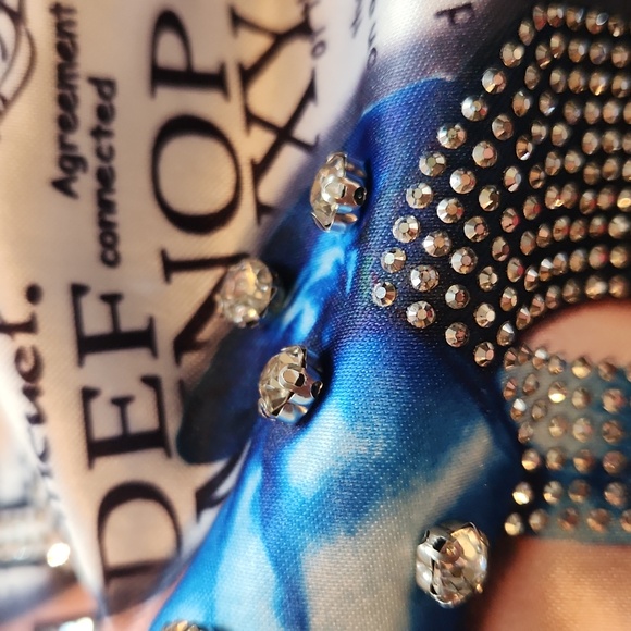 Julia by Love J Queen  black tshirt sexy High heels accent top size xs - Picture 8 of 10